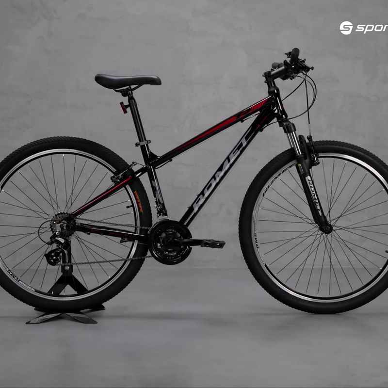 Mountainbike Romet Rambler 9. LTD schwarz-rot 15