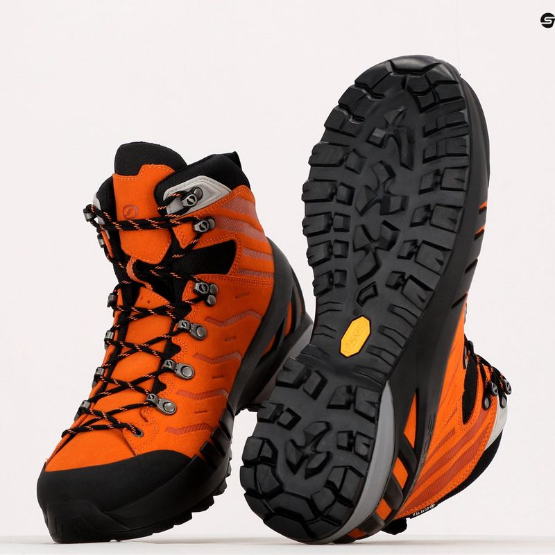 Herren-Trekkingstiefel SCARPA Cyclone S GTX orange 30031 11