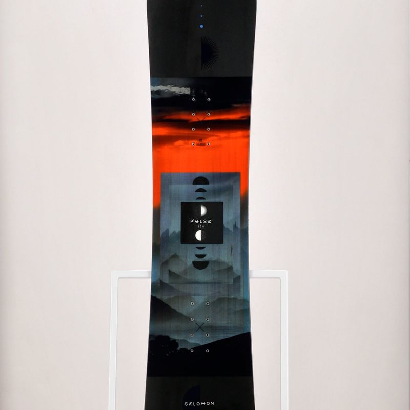 Snowboard Herren Salomon Pulse schwarz L41574 7
