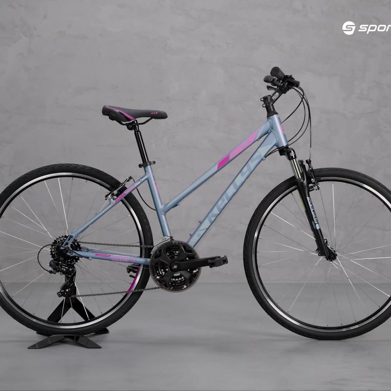 Cross bike Damen Kellys Clea 1 grau-rosa 72318 17