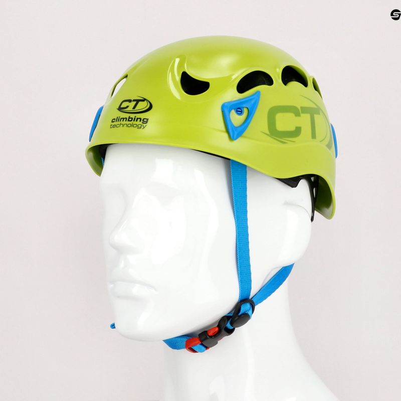 Climbing Technology Galaxy grüner Kletterhelm 9