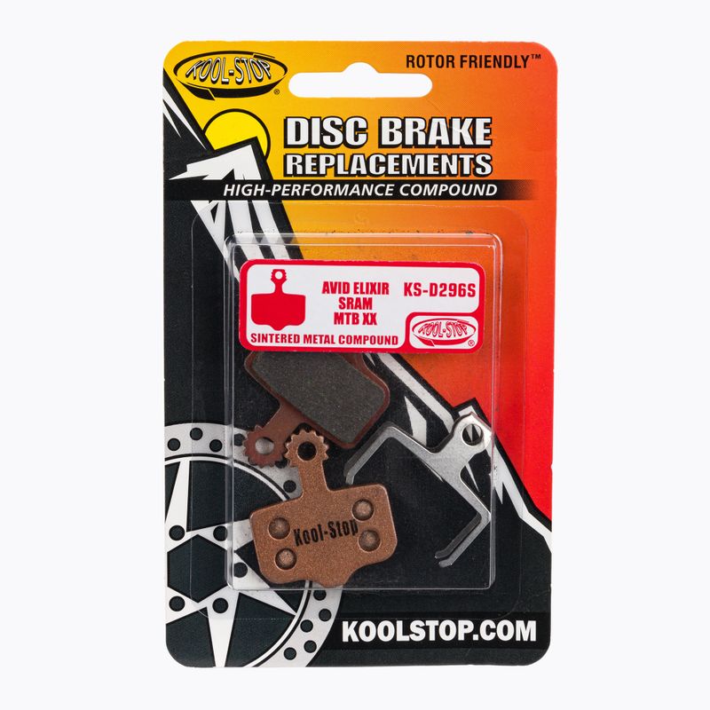 Kool-Stop Gesinterte braune Bremsbeläge D296S