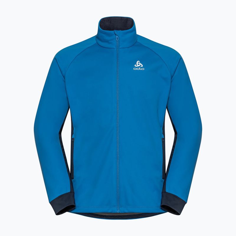 Herren ODLO Brensholmen Softshell Skijacke blau 612662 5