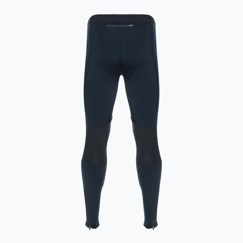 Herren ODLO Langnes Langlaufhose weiß und marineblau 622692 2