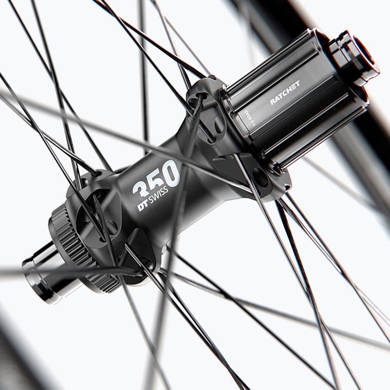 Fahrrad Hinterrad DT Swiss ER 1600 SP 700C CL 30 12/142 ASL11 black 2