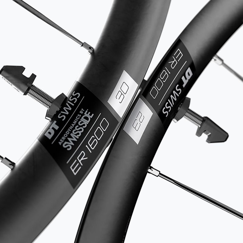 Fahrrad Hinterrad DT Swiss ER 1600 SP 700C CL 30 12/142 ASL11 black 4
