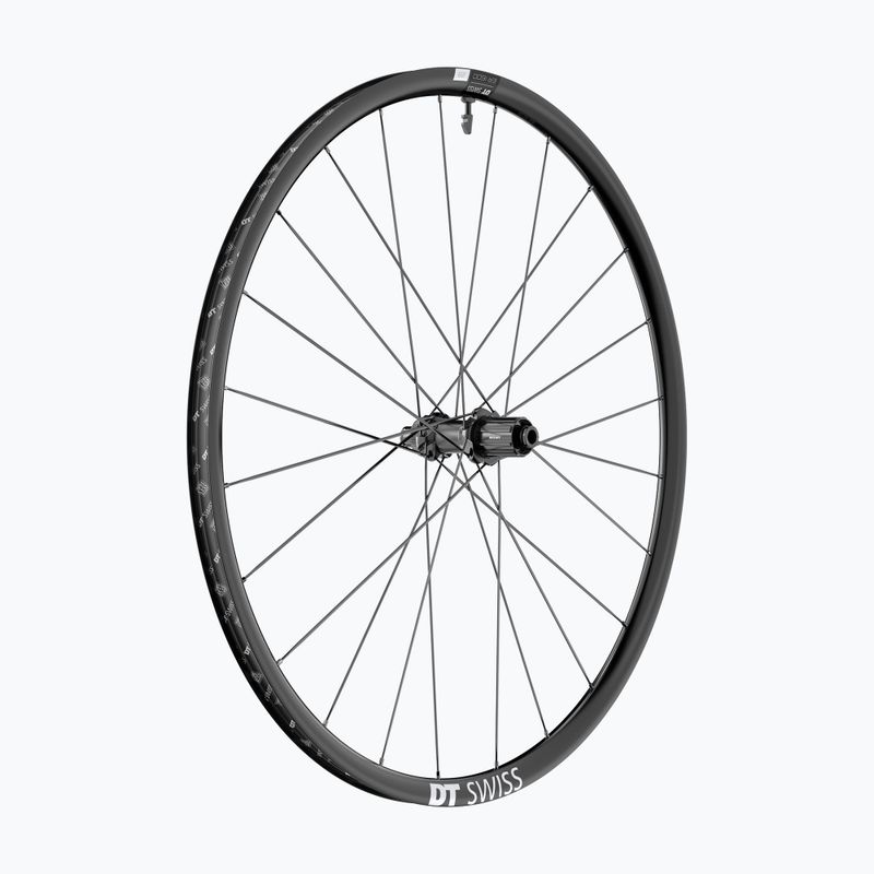 Fahrrad-Hinterradlaufrad DT Swiss ER 1600 SP 700C CL 23 12/142 ASL11 schwarz