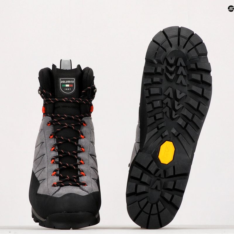 Dolomite Herren-Trekkingstiefel Crodarossa High GTX grau 289241-3009 10