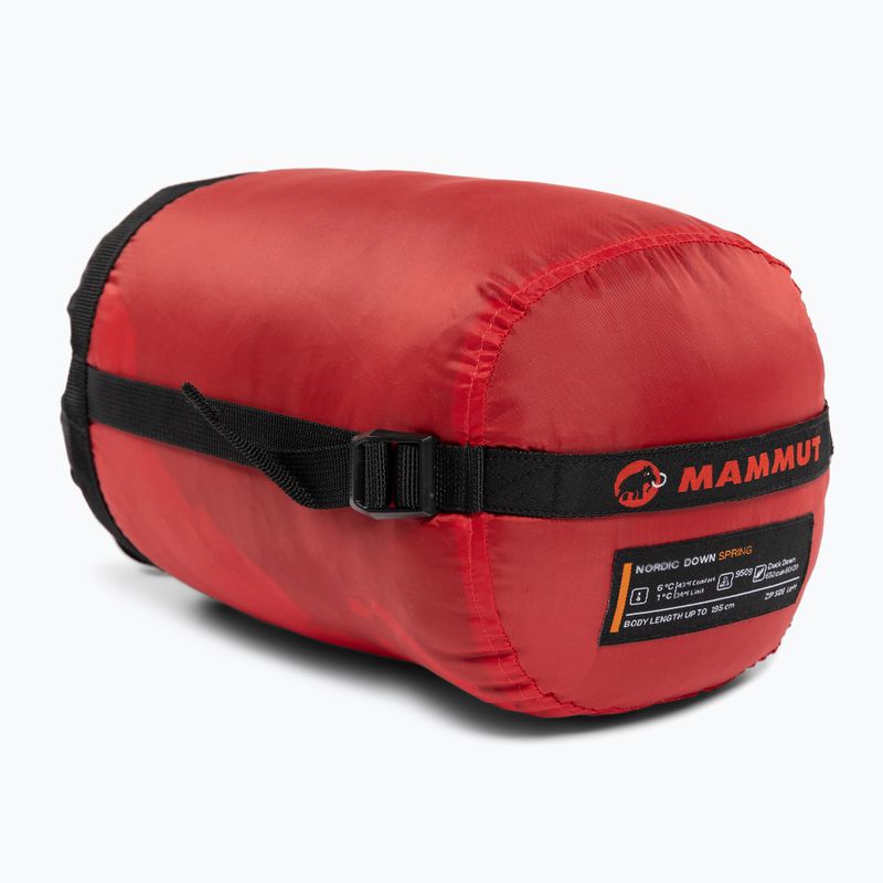 Mammut Nordic Down Spring Schlafsack grau-rot 7