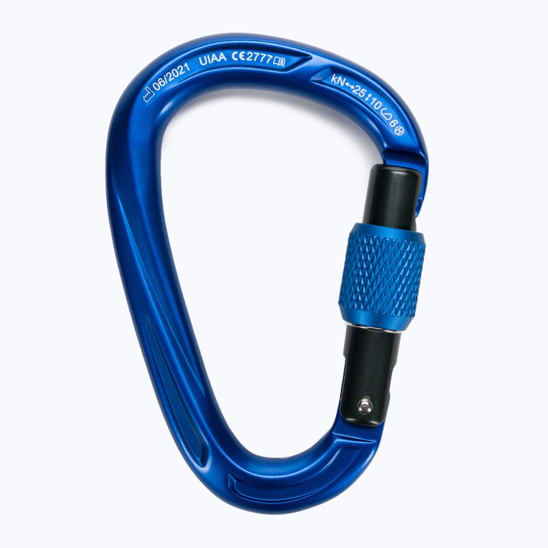 MAMMUT Crag HMS Screwgate Karabiner blau