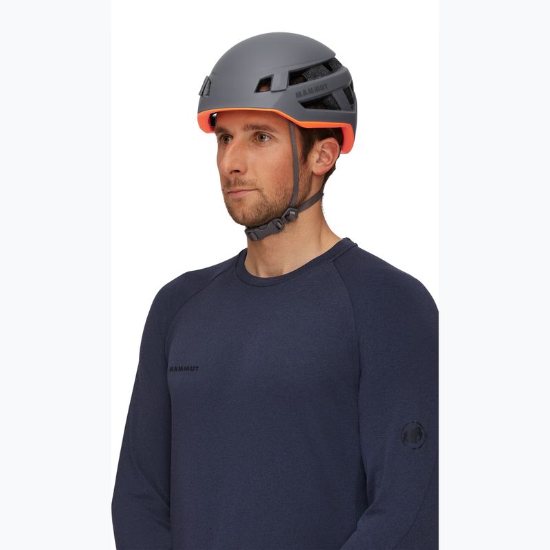 MAMMUT Crag Sender Kletterhelm grau 8