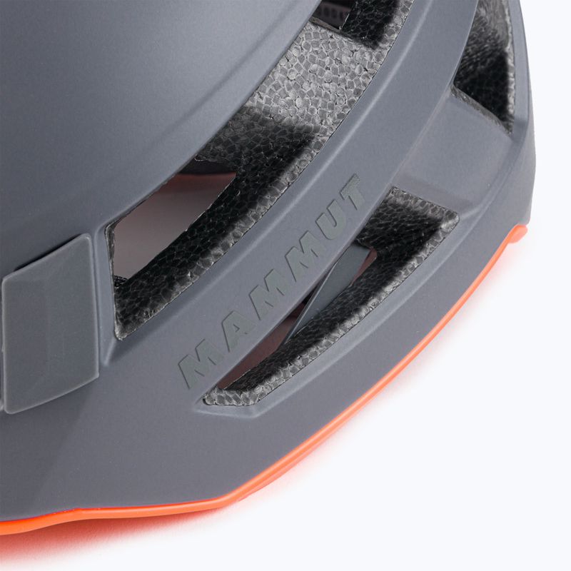 MAMMUT Crag Sender Kletterhelm grau 7