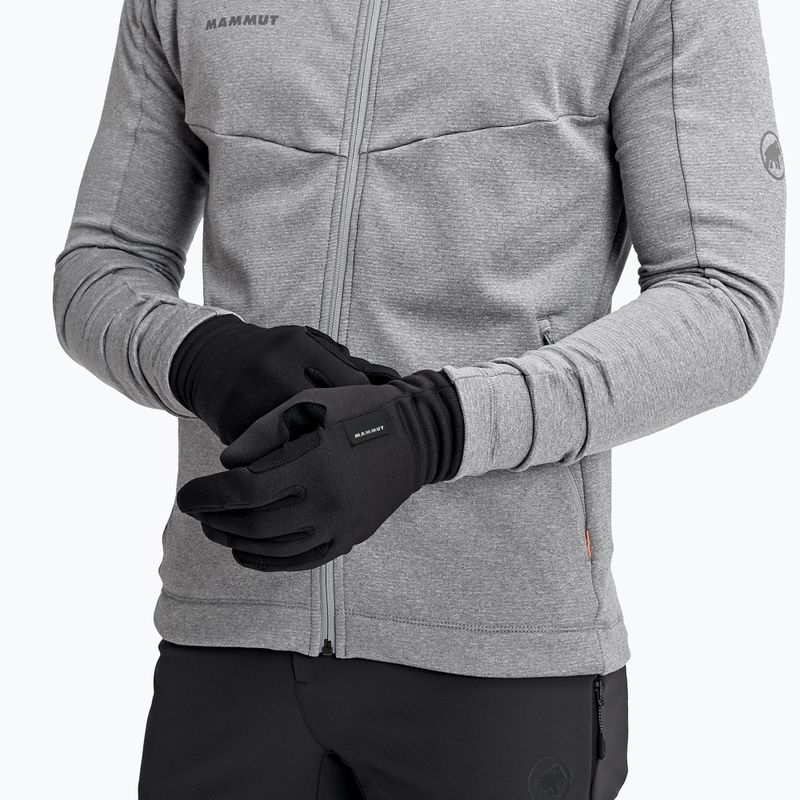Mammut Fleece Pro Trekking-Handschuhe schwarz 5