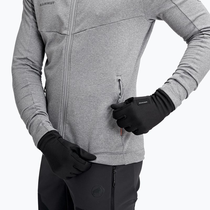 Mammut Fleece Pro Trekking-Handschuhe schwarz 6
