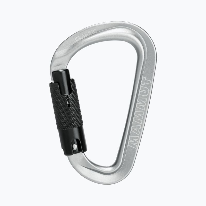 Kletterkarabiner Mammut Classic HMS Twistlock Plus light grey 4