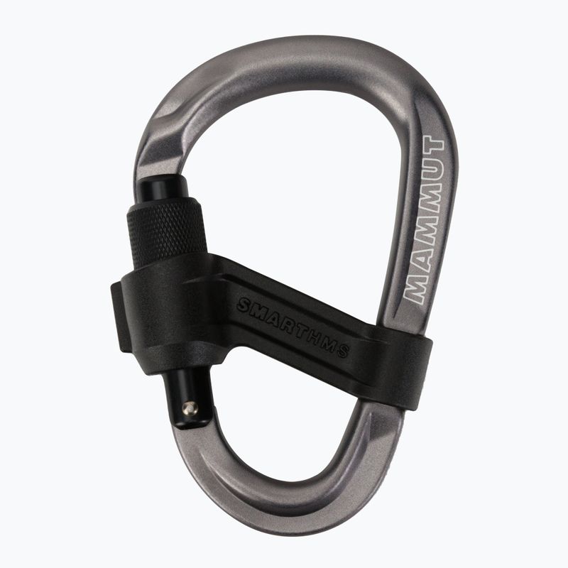 Kletterkarabiner Mammut Smart HMS 2.0 Screwgate grey 2