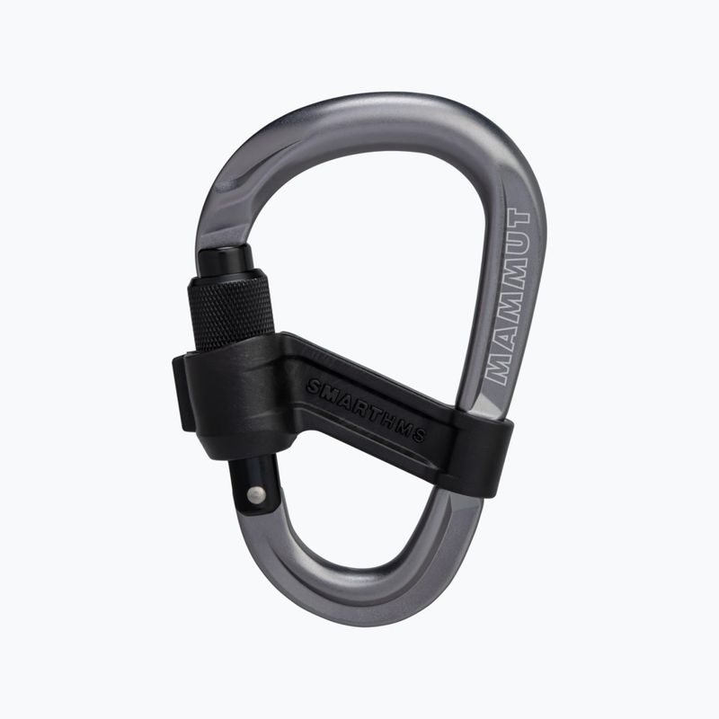 Kletterkarabiner Mammut Smart HMS 2.0 Screwgate grey 4