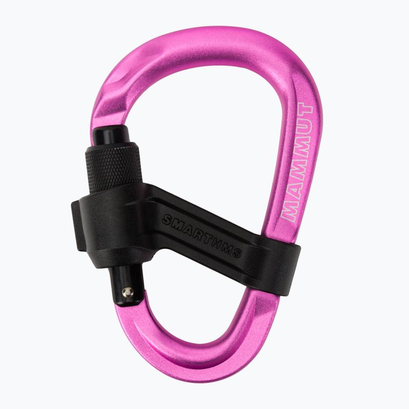 MAMMUT Smart HMS 2.0 Schraubkarabiner rosa 2