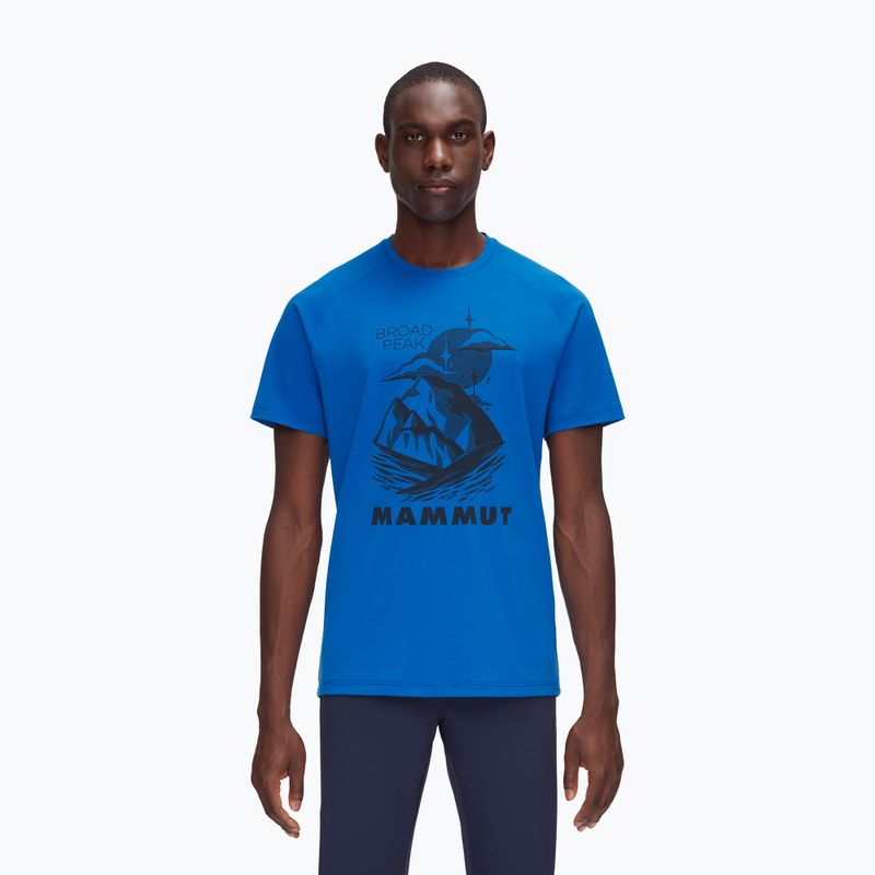 MAMMUT Mountain Herren-Trekkinghemd blau