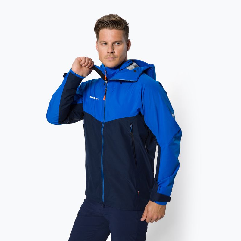 MAMMUT Crater HS Herren-Hardshelljacke blau/blau