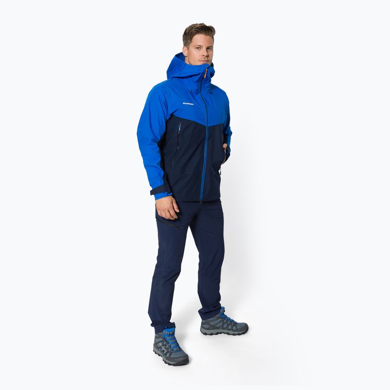 MAMMUT Crater HS Herren-Hardshelljacke blau/blau 2