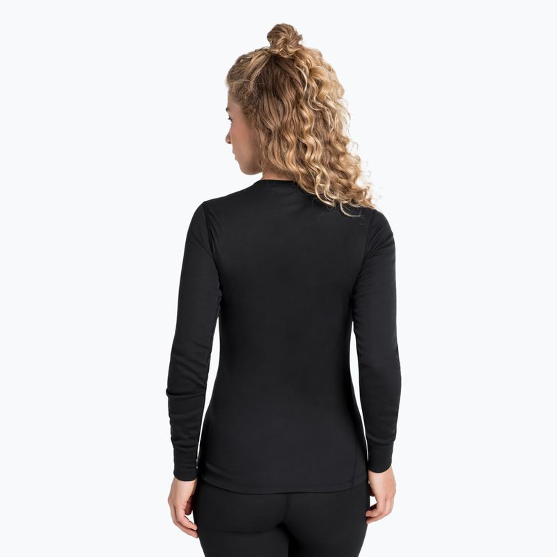 Damen Thermoaktivshirt ODLO Active Warm Bl Top Crew Neck black 2