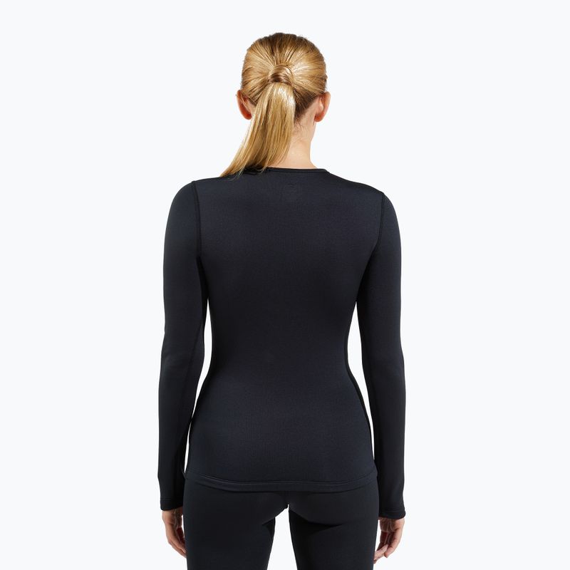 Damen Thermoaktivshirt ODLO Fundamentals Active Warm Bl Top Crew Neck black 3