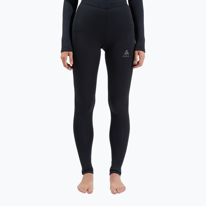 Damen Thermounterhose ODLO Fundamentals Active Warm Bl Bottom Long schwarz
