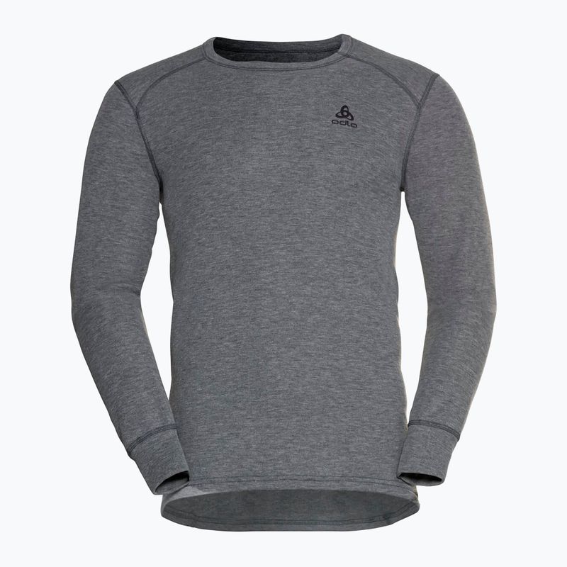 Herren Thermoaktivshirt ODLO Active Warm Bl Top Crew Neck odlo steel grey melange 4