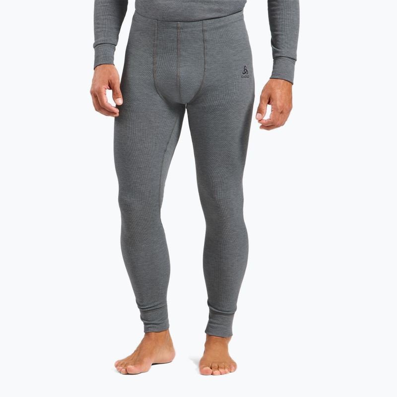 Thermoaktive Hose Herren ODLO Active Warm Bl Bottom Long odlo steel grey melange