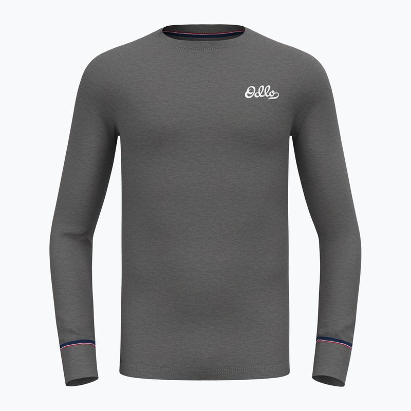 Herren Thermoaktivshirt ODLO Active Warm Originals Bl Top Crew Neck odlo steel grey melange 5
