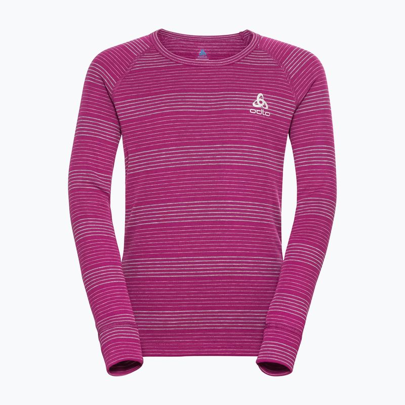 Kinder Thermounterwäsche ODLO Active Warm Eco Long rosa/grau 159449/10828 3