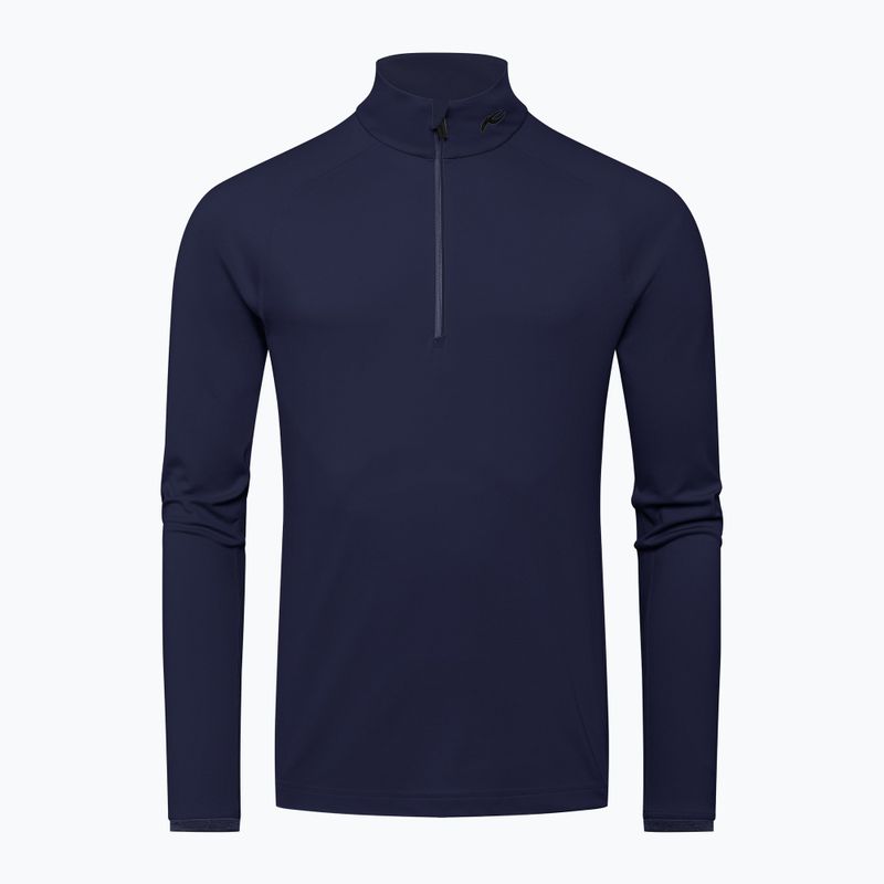 Ski Sweatshirt Hoodie Herren KJUS Feel Midlayer Half Zip deep space