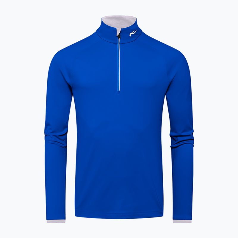 Herren KJUS Feel Half-Zip Ski Sweatshirt Blau MS25-E06 4