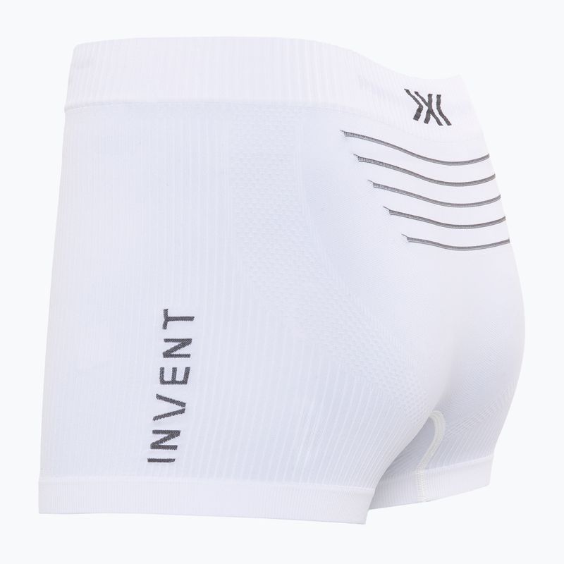Damen Thermo-Boxershorts X-Bionic Invent 4.0 Lt arktisch weiß/opal schwarz