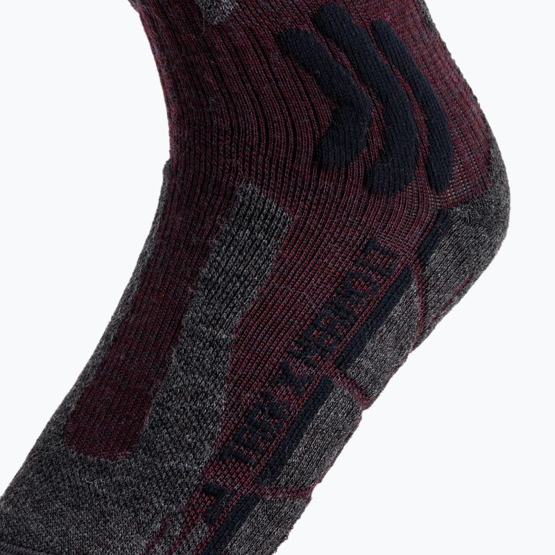 X-Socks Trek X Merino LT Trekkingsocken kastanienbraun TS03S19U-R008 3