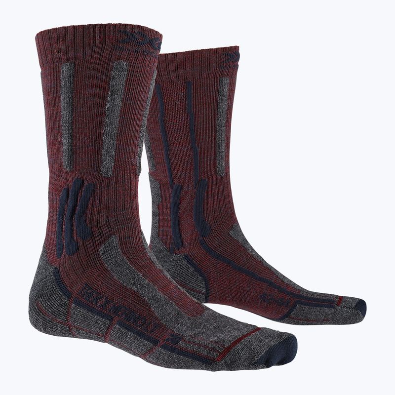 X-Socks Trek X Merino LT Trekkingsocken kastanienbraun TS03S19U-R008 4