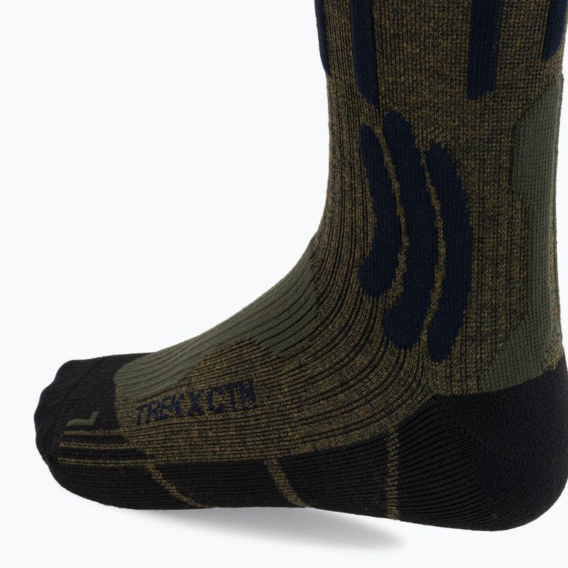 X-Socks Trek X CTN Trekkingsocken grün-blau TS05S19U-E033 4