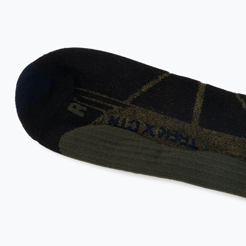 X-Socks Trek X CTN Trekkingsocken grün-blau TS05S19U-E033 5