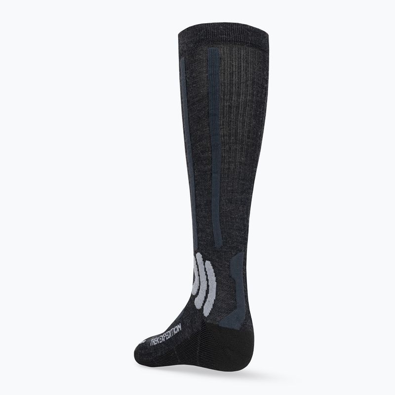 X-Socks Trek Expedition opal schwarz/dolomitgrau melange Trekkingsocken 2