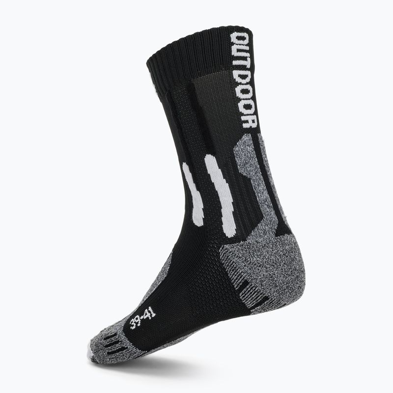 Socken X-Socks Trek Outdoor black/grey melange 2