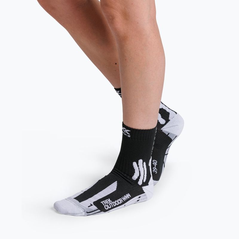 Damensocken X-Socks Trek Outdoor opal black 4