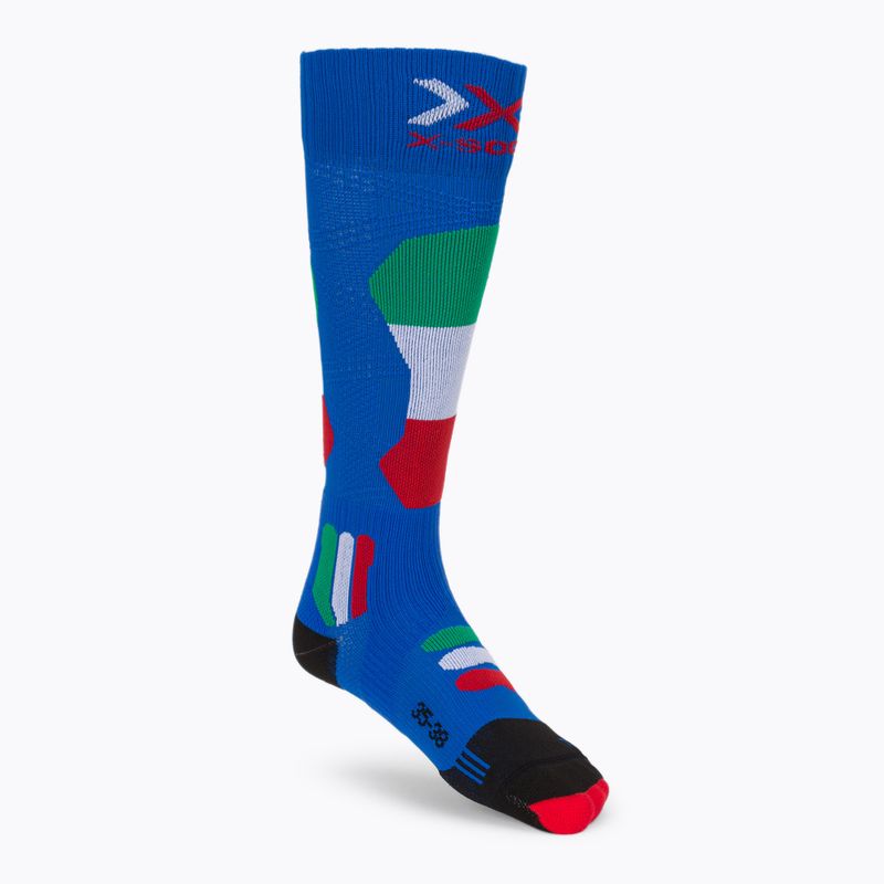 X-Socks Ski Patriot 4.0 Italien blau XSSS45W19U Skisocken 2