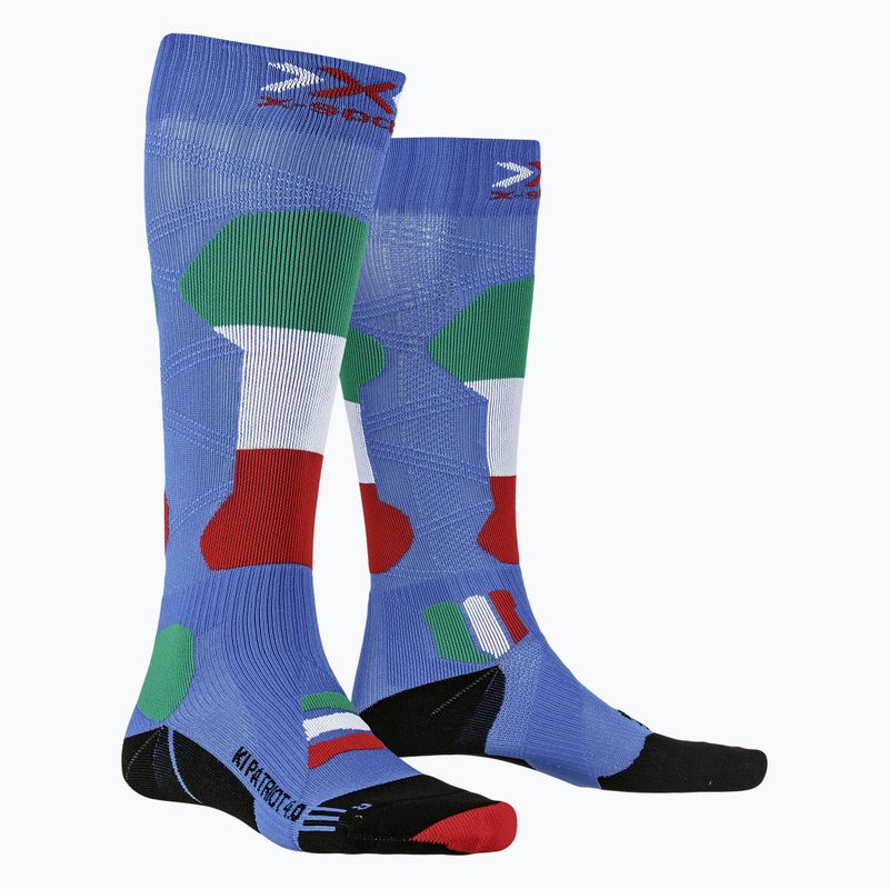 X-Socks Ski Patriot 4.0 Italien blau XSSS45W19U Skisocken 5