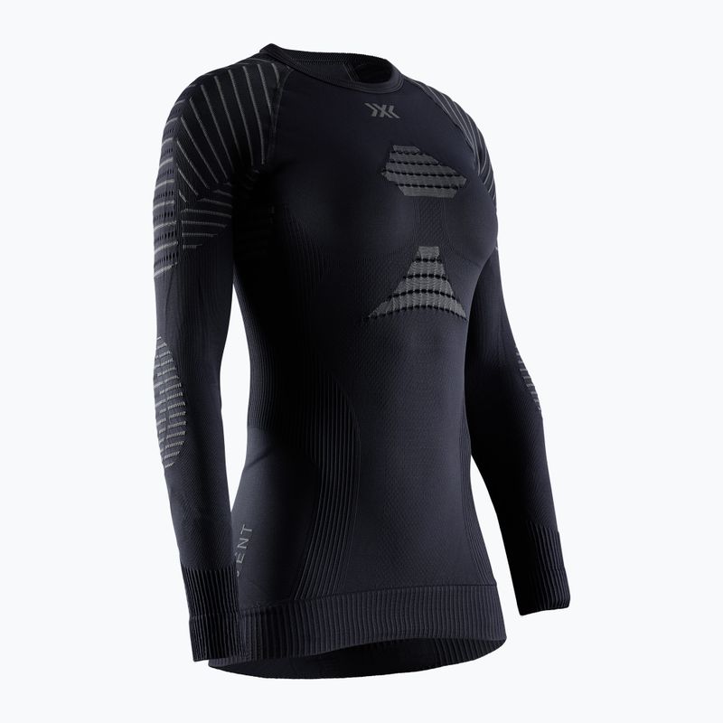 Damen Thermoaktiv-Sweatshirt X-Bionic Invent 4.0 LS black/charcoal 6