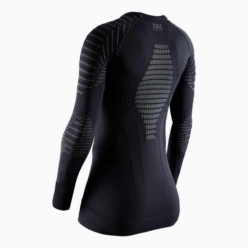 Damen Thermoaktiv-Sweatshirt X-Bionic Invent 4.0 LS black/charcoal 7