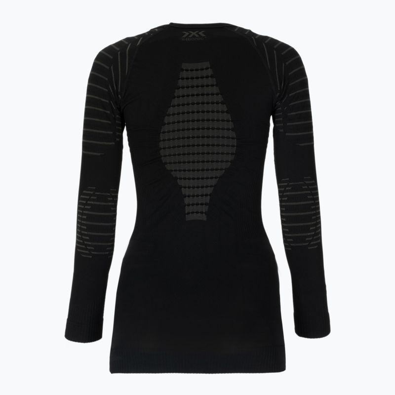 Damen Thermoaktiv-Sweatshirt X-Bionic Invent 4.0 LS black/charcoal 2