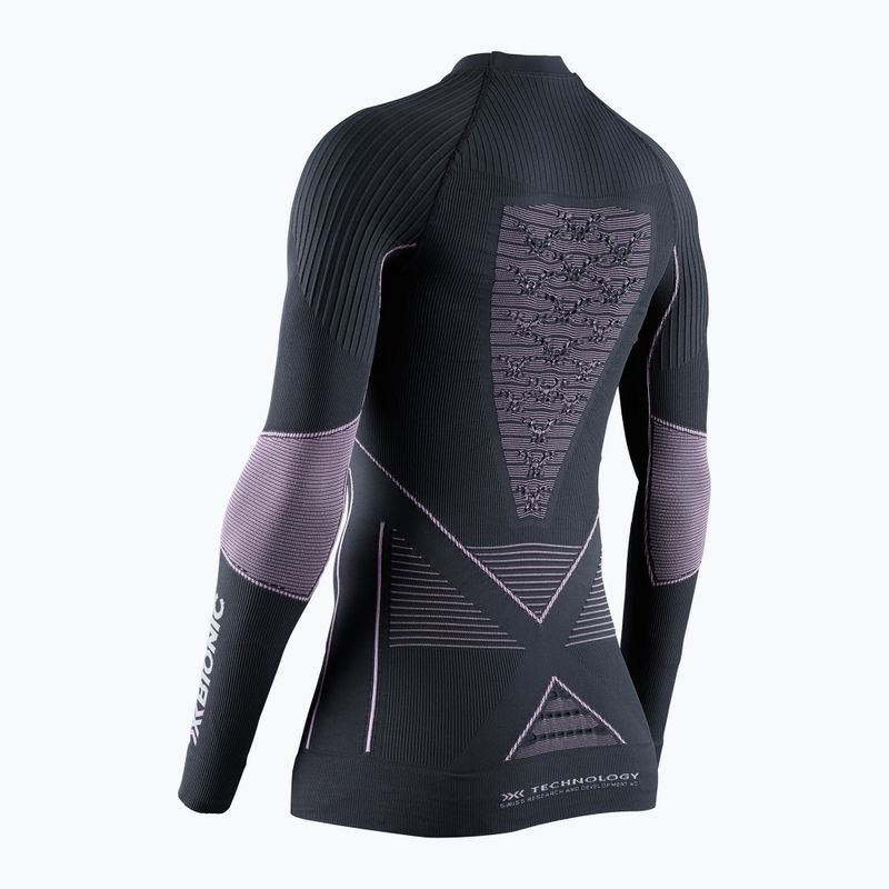 Damen Thermoaktivshirt X-Bionic Energy Accumulator 4.0 charcoal/magnolia 2