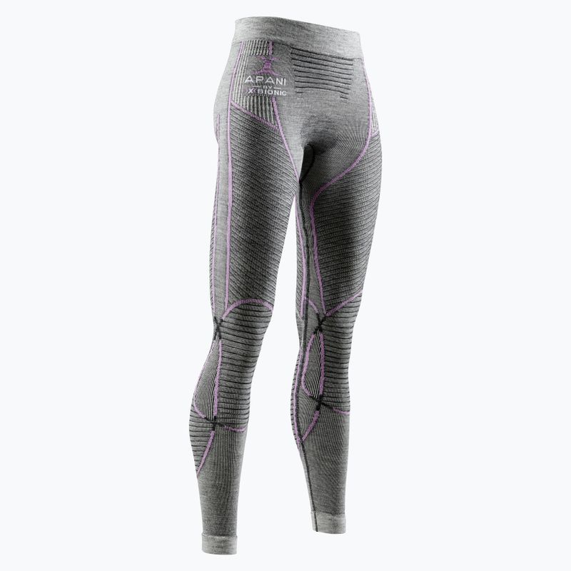 X-Bionic Apani 4.0 Merino grau Thermohose APWP05W19W 5