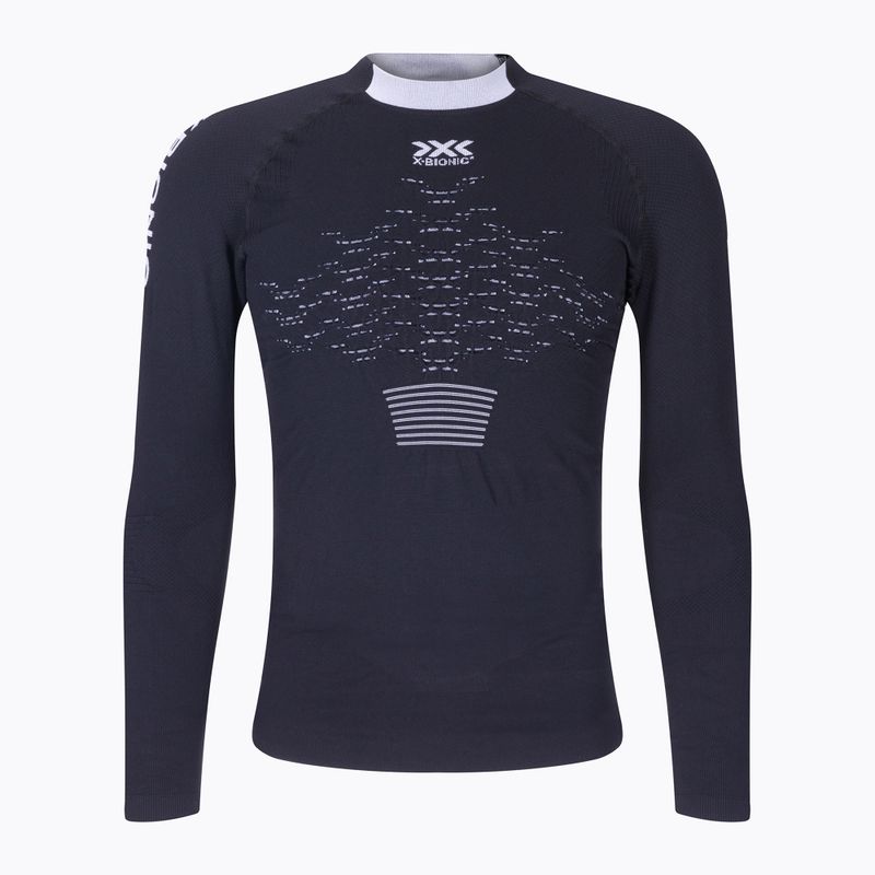 Thermoaktives Herren-Sweatshirt X-Bionic The Trick 4.0 Run opal black/arctic white
